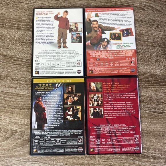 Christmas Classics 4 Disc DVD Collection Set Home Alone Holiday Movie Bundle - Picture 8 of 14
